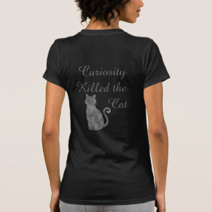 Curiosité Tua Le T-shirt Chat