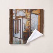 Curiositeit is het Hulpmiddel van het Wijs Bad Handdoek (Wasdoekje)