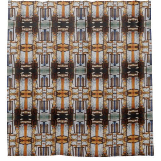 Curiositeit is het Hulpmiddel van het Wijs Douchegordijn (Voorkant)