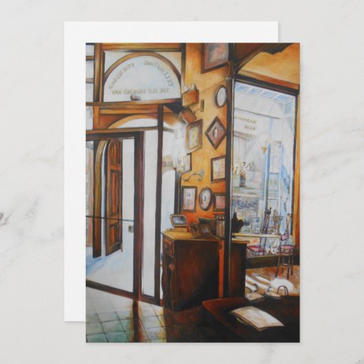 Curiositeit is het Hulpmiddel van het Wijs Kaart (Voorkant / Achterkant)