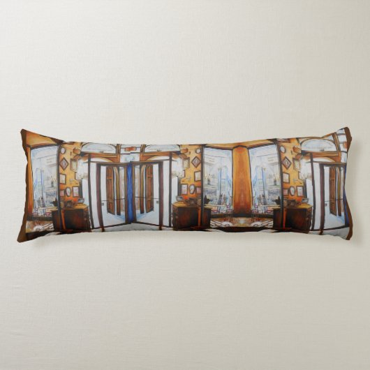 Curiositeit is het Hulpmiddel van het Wijs Lichaamskussen (Voorkant)