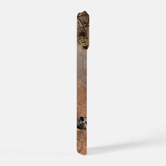 Curiosity Arrivant Sur La Surface Martienne. (Côté droit)