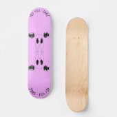 Curiosity Drôle Eyes Skateboard Smile Vos Couleurs (Recto)