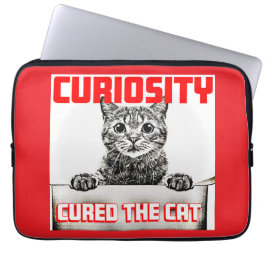 Curiosity-laptophoes Laptop Sleeve
