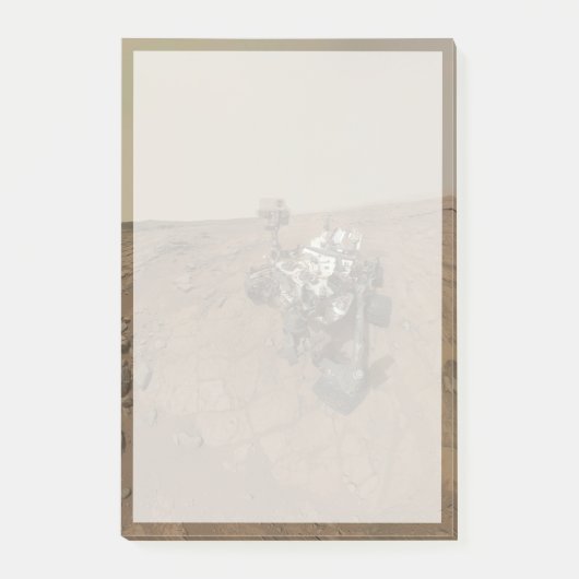 Curiosity Rover op het oppervlak van Mars. Post-it® Notes (Voorkant)