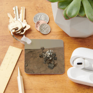 Curiosity Rover op het oppervlak van Mars. Sleutelhanger