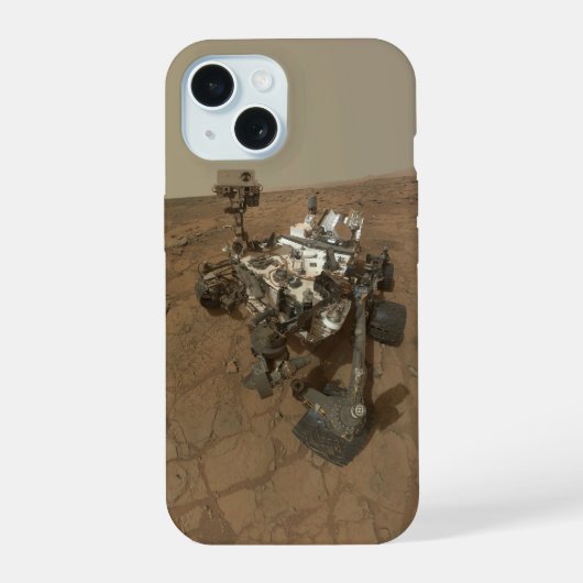 Curiosity Rover sur la surface de Mars. (Verso)