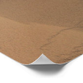 Curiosity Self-Portrait op Mars Poster (Hoek)