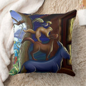 Curious Animals Coussin (Couverture)