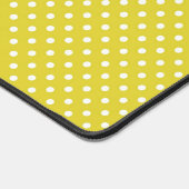 Curious Black Cat Yellow Polka Dot Personalised (Coin)