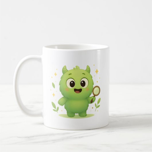 Curious Explorer Monster Kids Mug (Gauche)