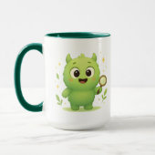 Curious Explorer Monster Kids Mug (Gauche)
