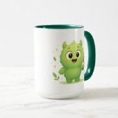 Curious Explorer Monster Kids Mug (Devant droit)