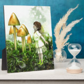 Curious Fairy - Fairy and Toadstools Fotoplaat (Zijkant)