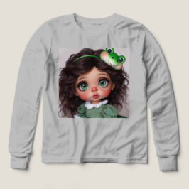 Curious Froglet beroemd gemaakt door Natasha Us