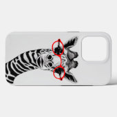 Curious Giraffe coque iphone - Faune Artistique (Verso (horizontal))
