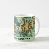 Curious Giraffes Mug (Devant droit)