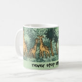 Curious Giraffes Mug (Devant gauche)