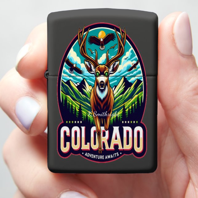 Curious Mule Deer Wilderness Logo (In Hand)