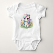Curious Unicorn Romper (Voorkant)