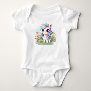 Curious Unicorn Romper