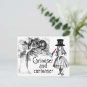 Curiouser Briefkaart (Staand voorkant)