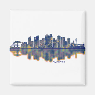 Curitiba Skyline Magneet
