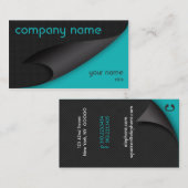 Curl #204 visitekaartje (Voorkant / Achterkant)