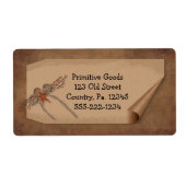 Curl Label Star Label (Voorkant)