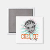 Curl Up en Dye Magnet Magneet (Voorkant / Achterkant)