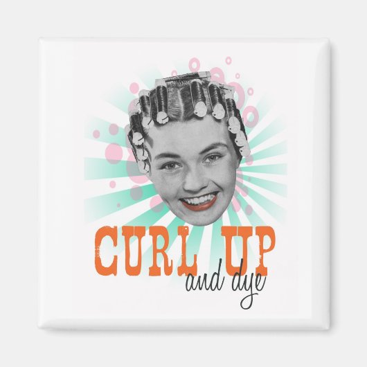 Curl Up en Dye Magnet Magneet (Voorkant)