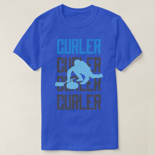Curler T-shirt (Design voorkant)