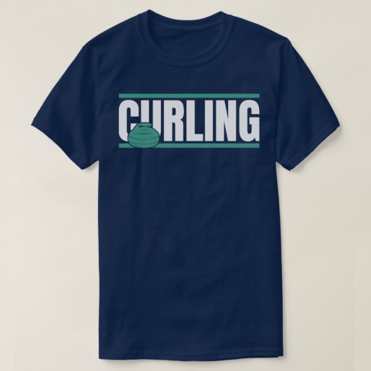 Curling 34 t-shirt (Design voorkant)
