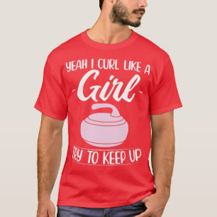 Curling Cadeauideeën Curler Winter Sports Curling T-shirt