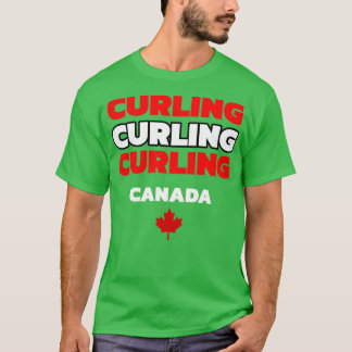 Curling Canada 6 T-shirt