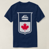 Curling Canada Classic TShirt (Design devant)