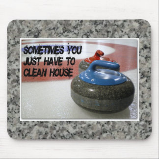 Curling - Clean House Mousepad Muismat