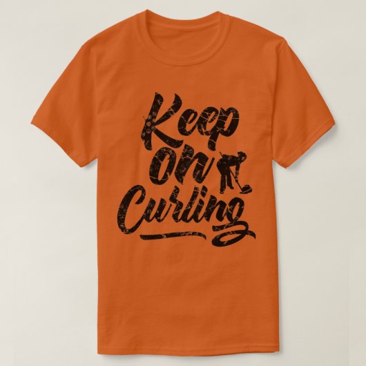 Curling Curler 20 T-shirt (Design voorkant)
