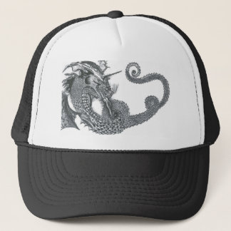 Curling Dragon Trucker Pet