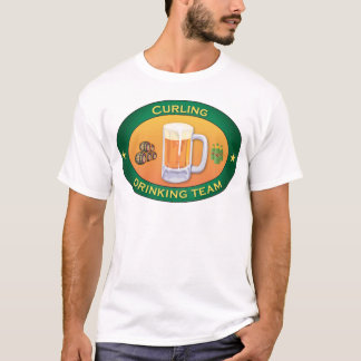 Curling Drink team T-shirt
