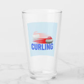 Curling Glas (Achterkant)