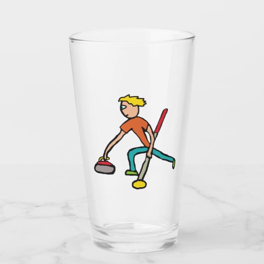 Curling Glas (Voorkant)