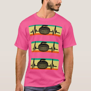 Curling hartslag Onderdrukt pakket T-shirt