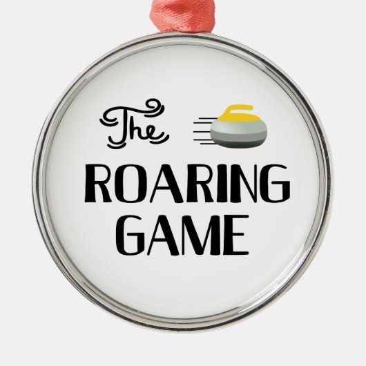 Curling, het Ornament van het Roaring Spel (Voorkant)