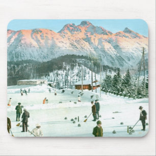 Curling in Zwitserland Muismat