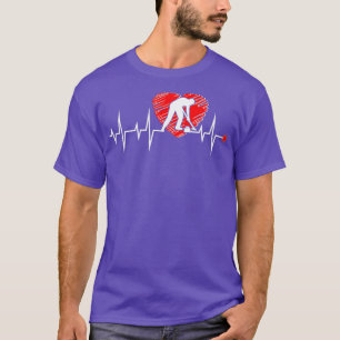 Curling is mijn hartslag t-shirt