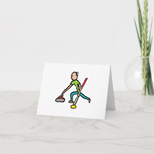 Curling Kaart (Voorkant)