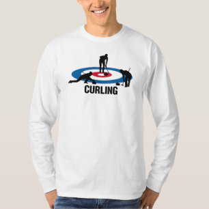 Curling lange mouw T-shirt