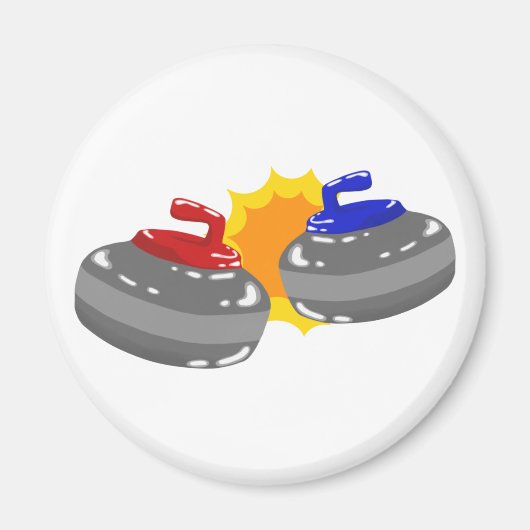 Curling Magneet (Voorkant)