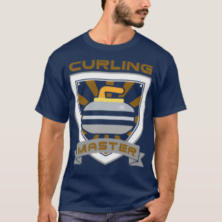 Curling Master Curling curling-spel T-shirt